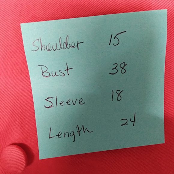 Talbots Coral Swing Jacket 3/4 Length Sleeve Unlined Women's Size S - Picture 6 of 6